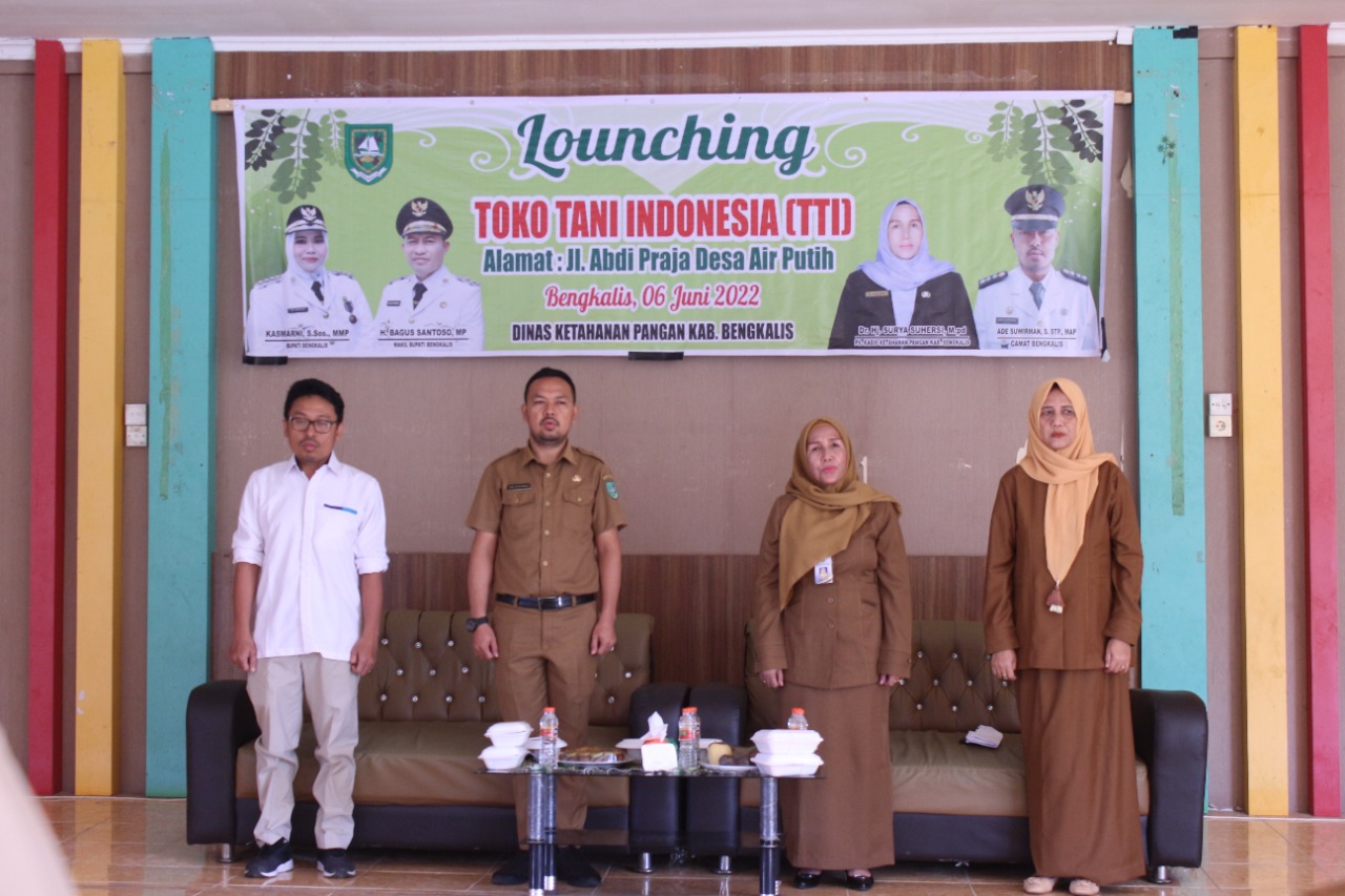 Dinas Ketahanan Pangan Bengkalis Lauching Pengembangan Usaha Pangan dan TTI